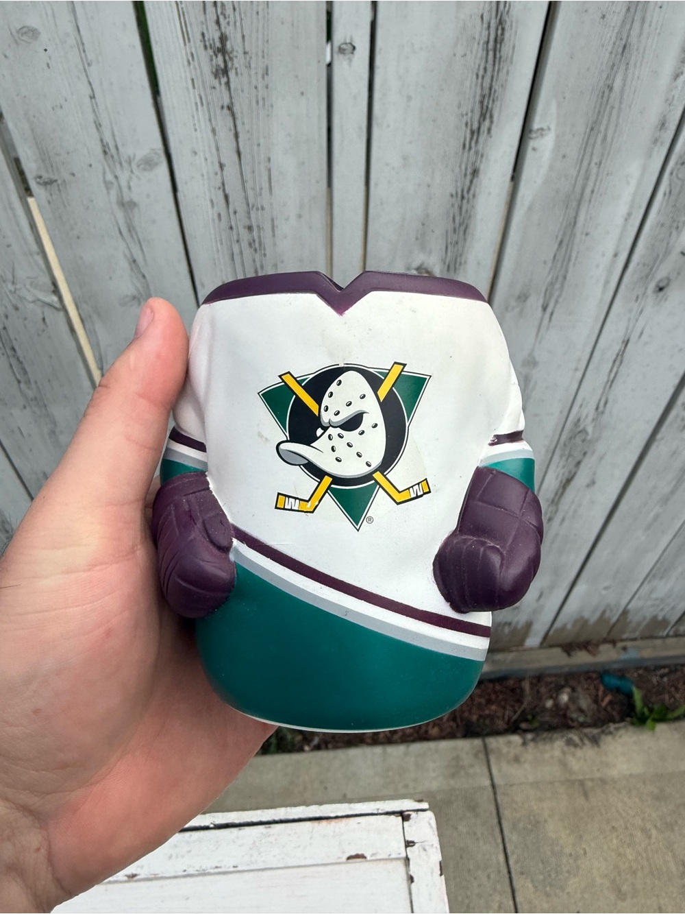 🌻 3/$12 Y2K Anaheim Mighty Ducks Koozie